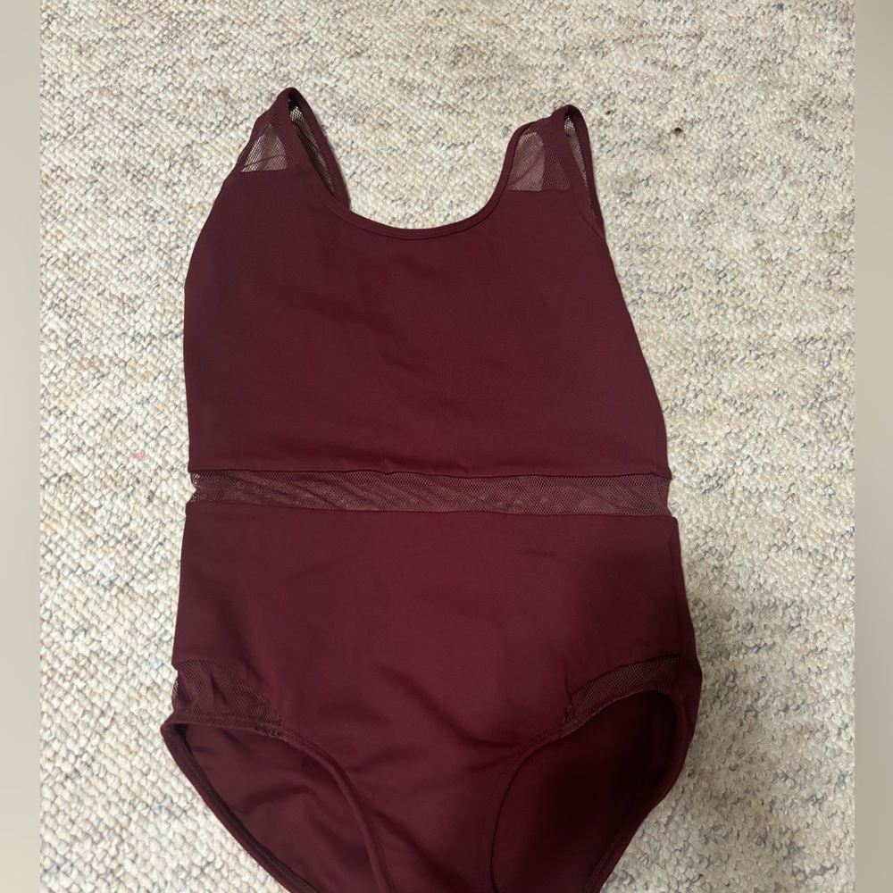 Burgundy Leotard